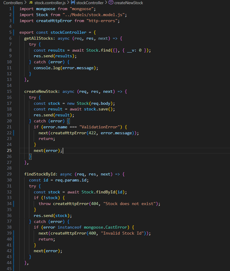 stock.controller.js: complete crud application  with node express and mongodb

